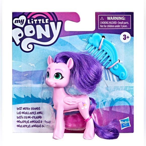 My Little Pony Pip Princess Petals Best Movie Friends Figure Set Comb Horse - Picture 2 of 12